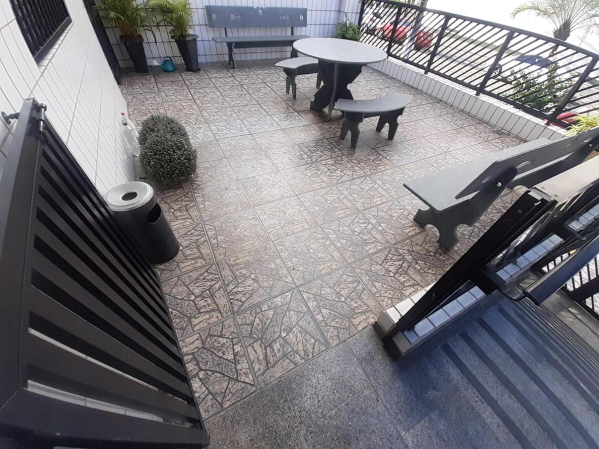 Ap Vila Guilhermina Com Quintal Praia Grande  Exterior foto
