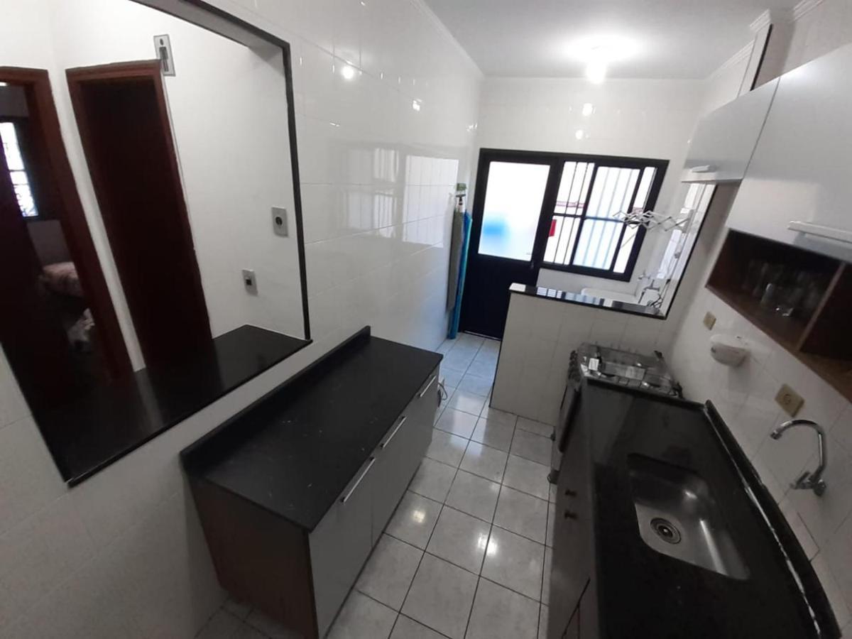 Ap Vila Guilhermina Com Quintal Praia Grande  Exterior foto